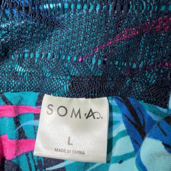 Soma Cool Nights Lace Racerback Pajama Cami - Picture 8 of 12
